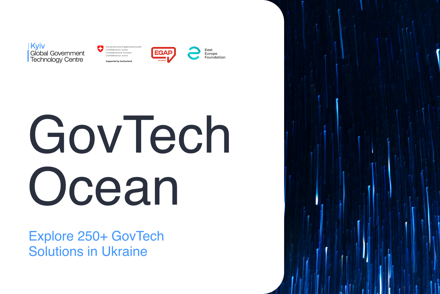GovTech Ocean analytical platform launched in Ukraine, uniting over 250 digital public solutions